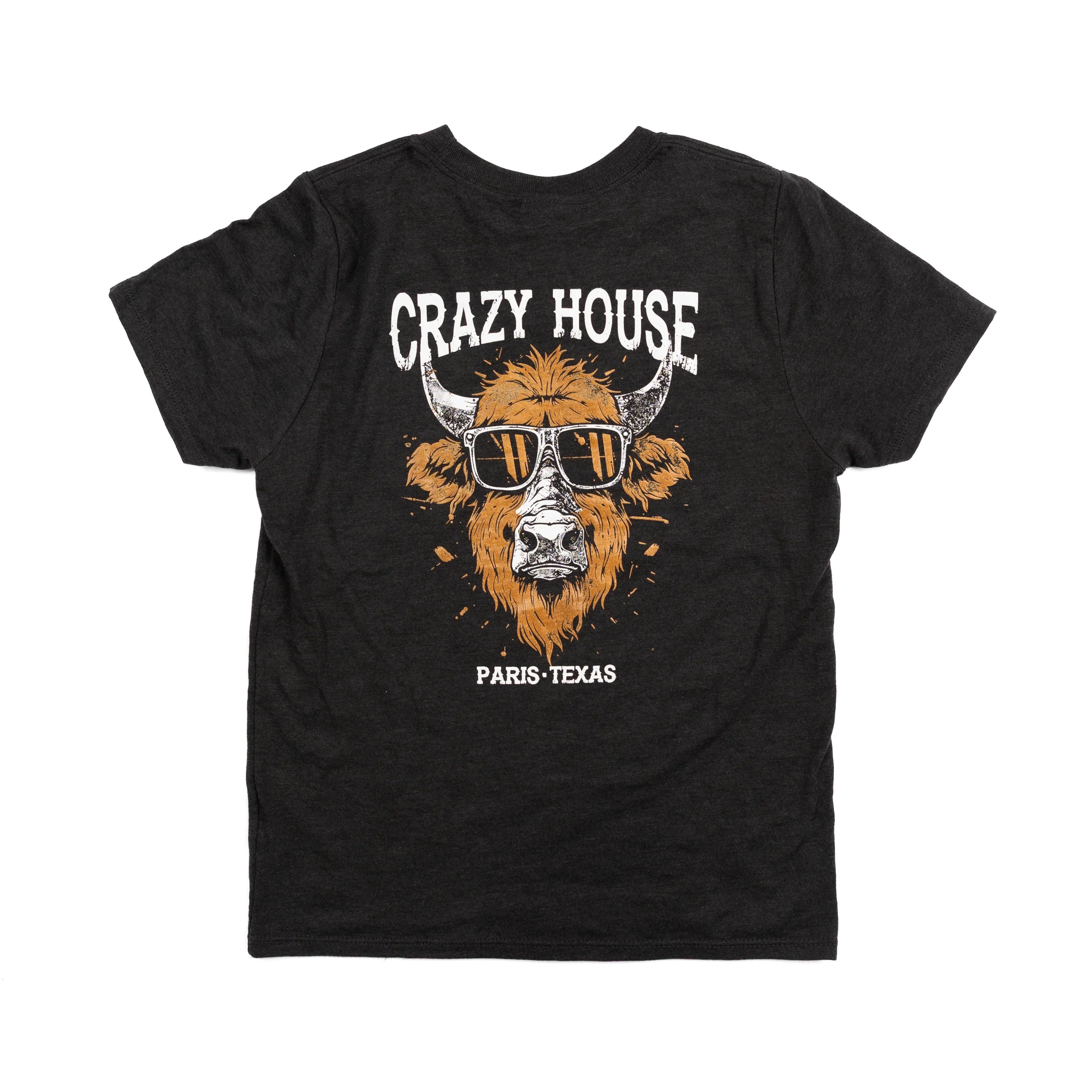 Youth Crazy House Black "Cool Bull" T-shirt