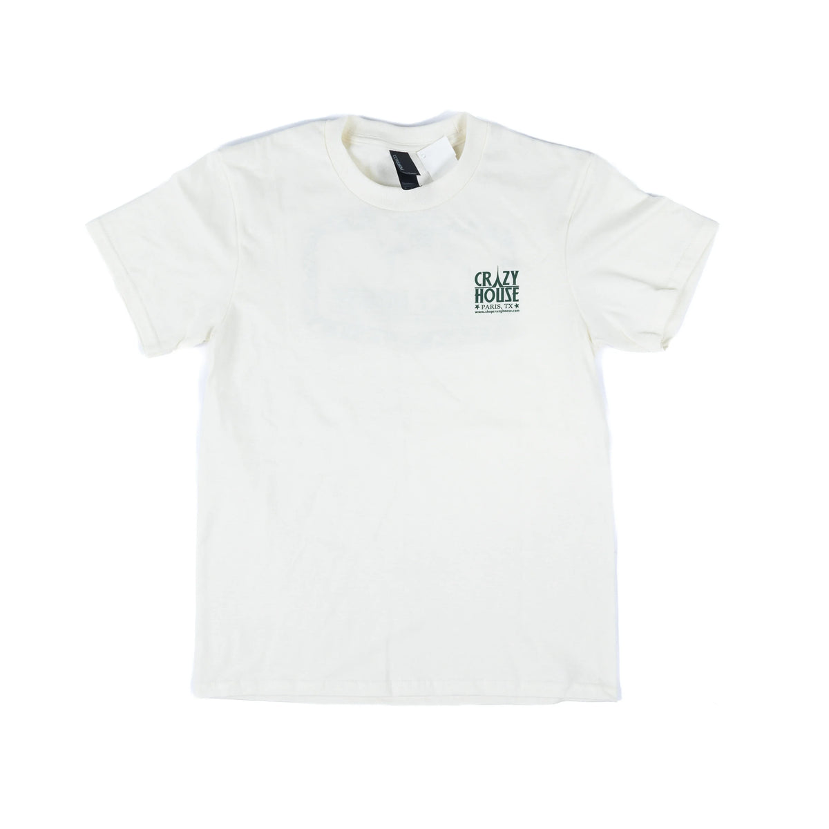 Youth Crazy House Ivory Camo And Dog T-shirt