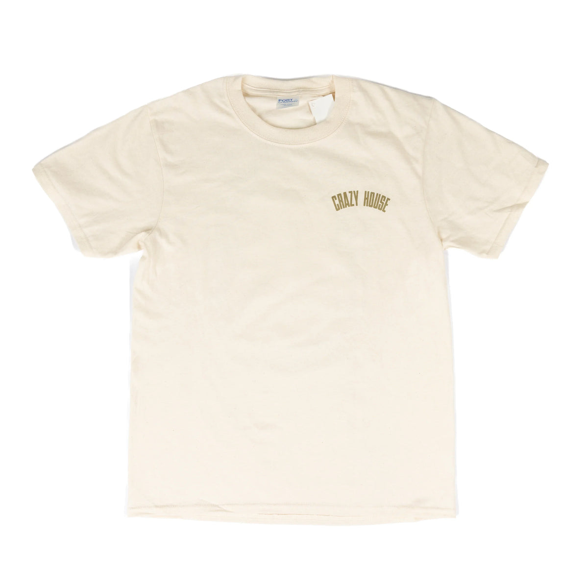 Youth Crazy House Natural Dog with Duck T-shirt
