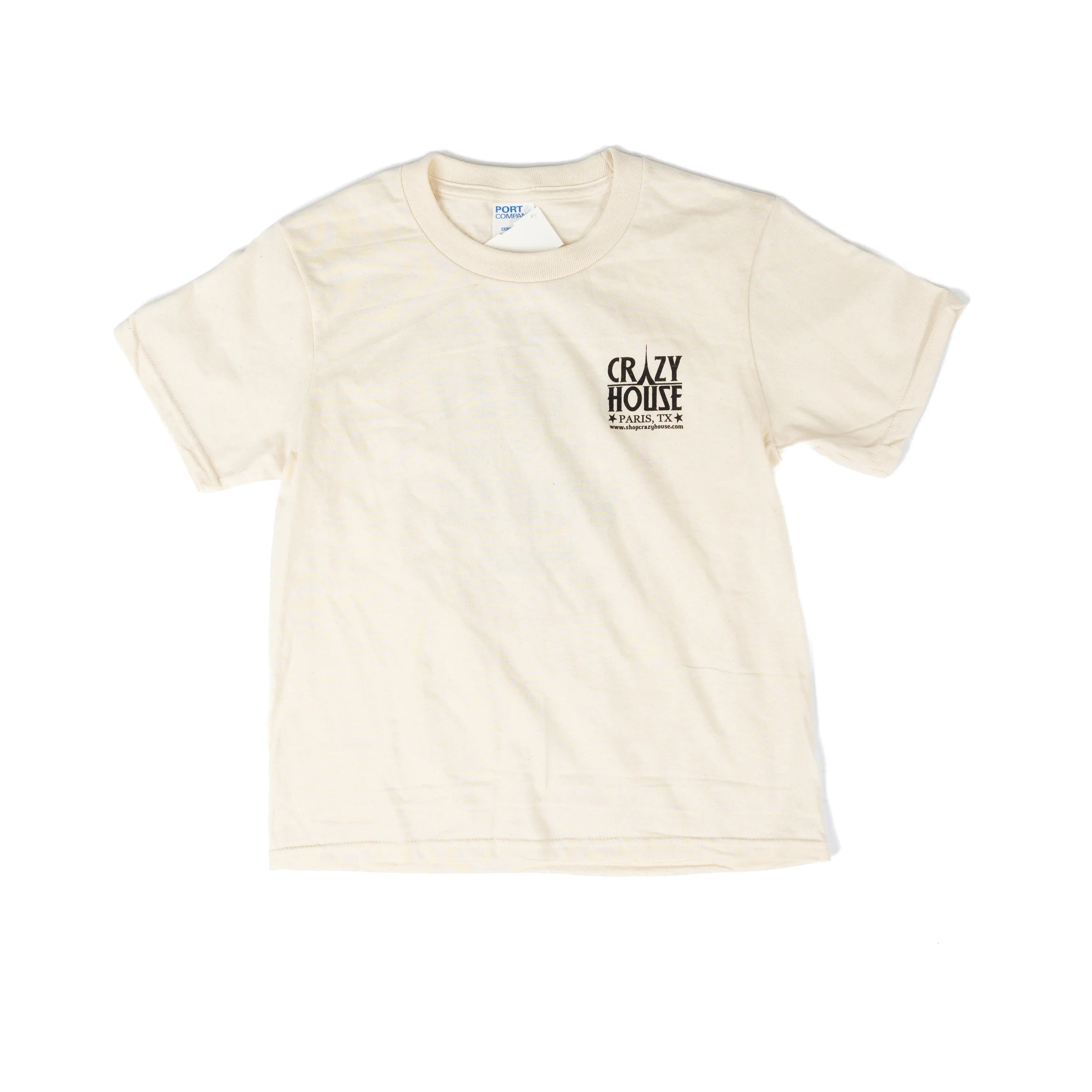 Youth Crazy House Natural Feed Sack T-shirt