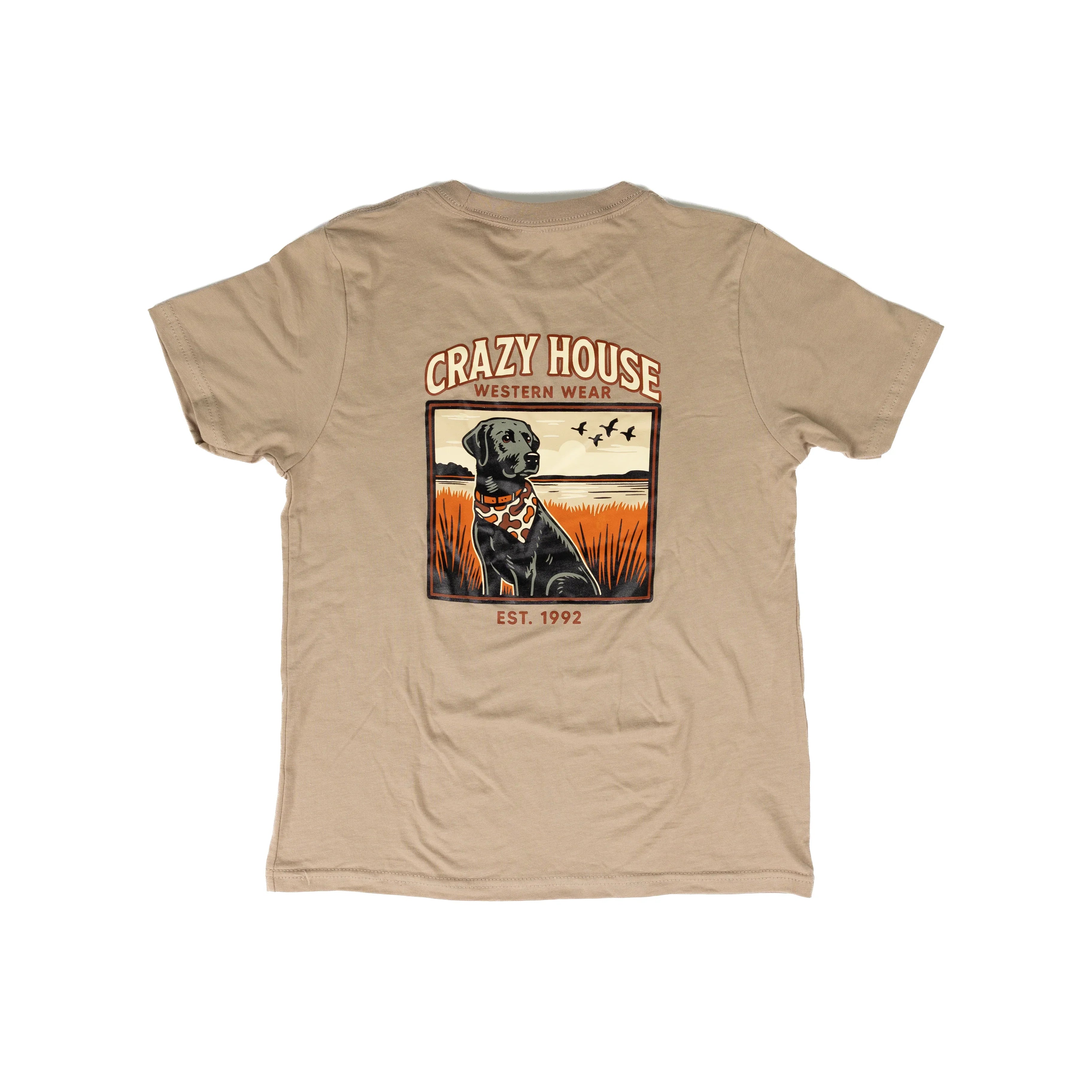 Youth Crazy House Tan T-shirt