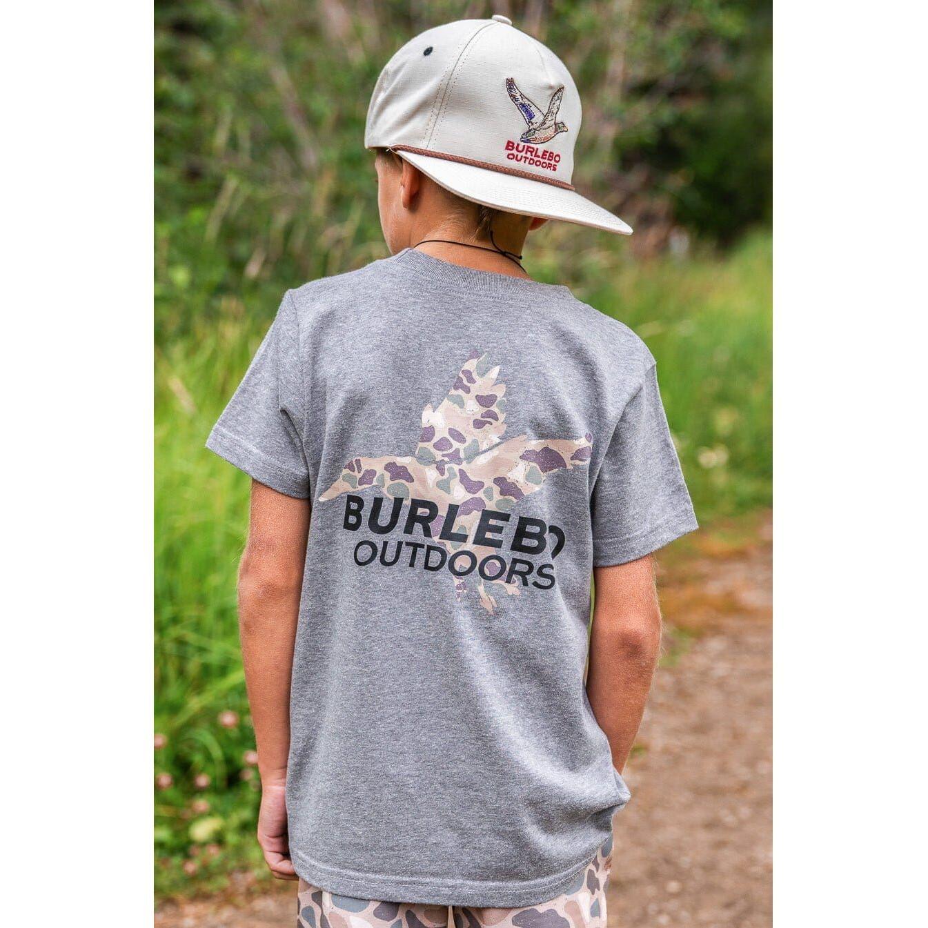 Boy's Burlebo Pintail Diving Duck T-Shirt Y-PTDD-SS-DHG - Crazy House Western Wear