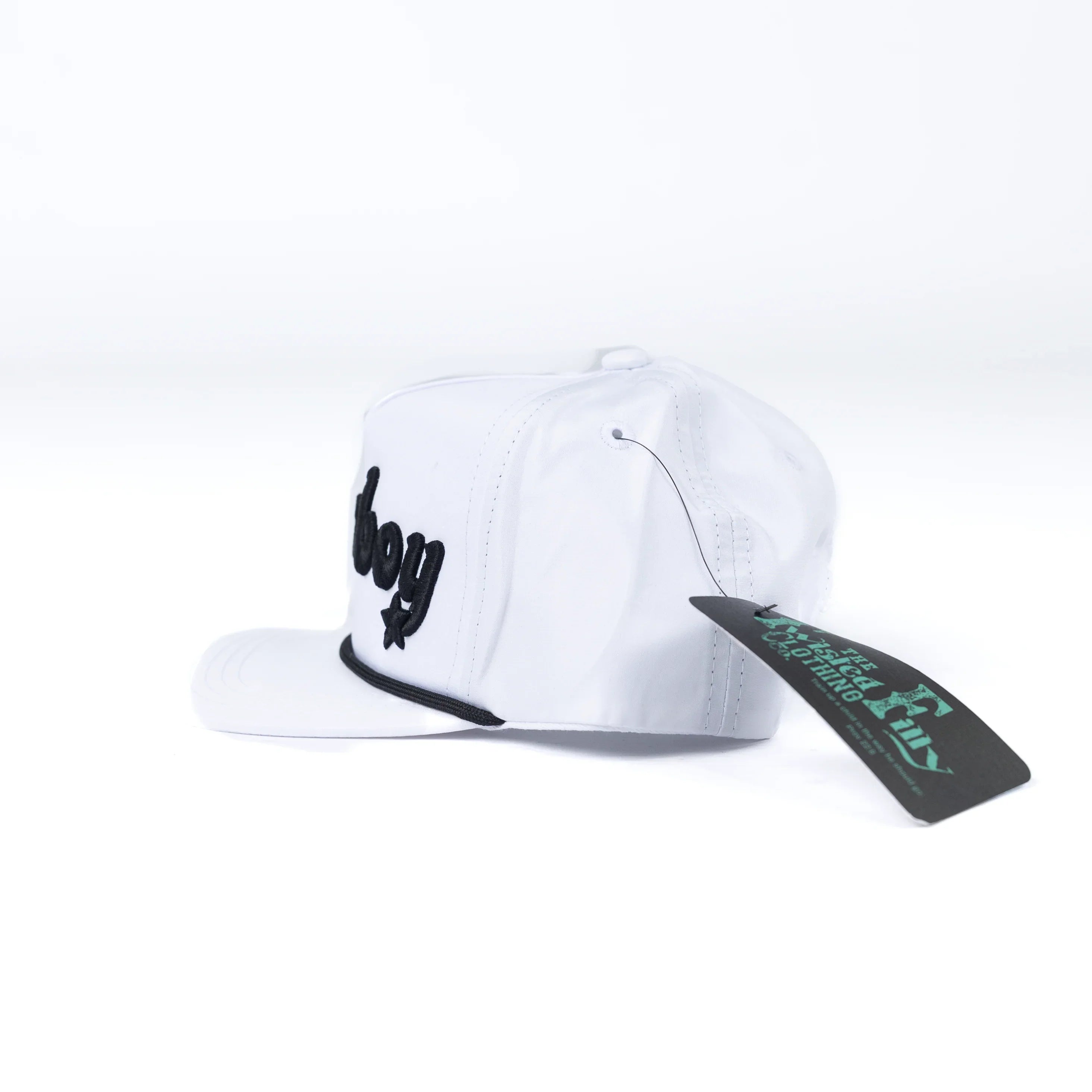 Youth Twisted Filly White "Cowboy" Cap