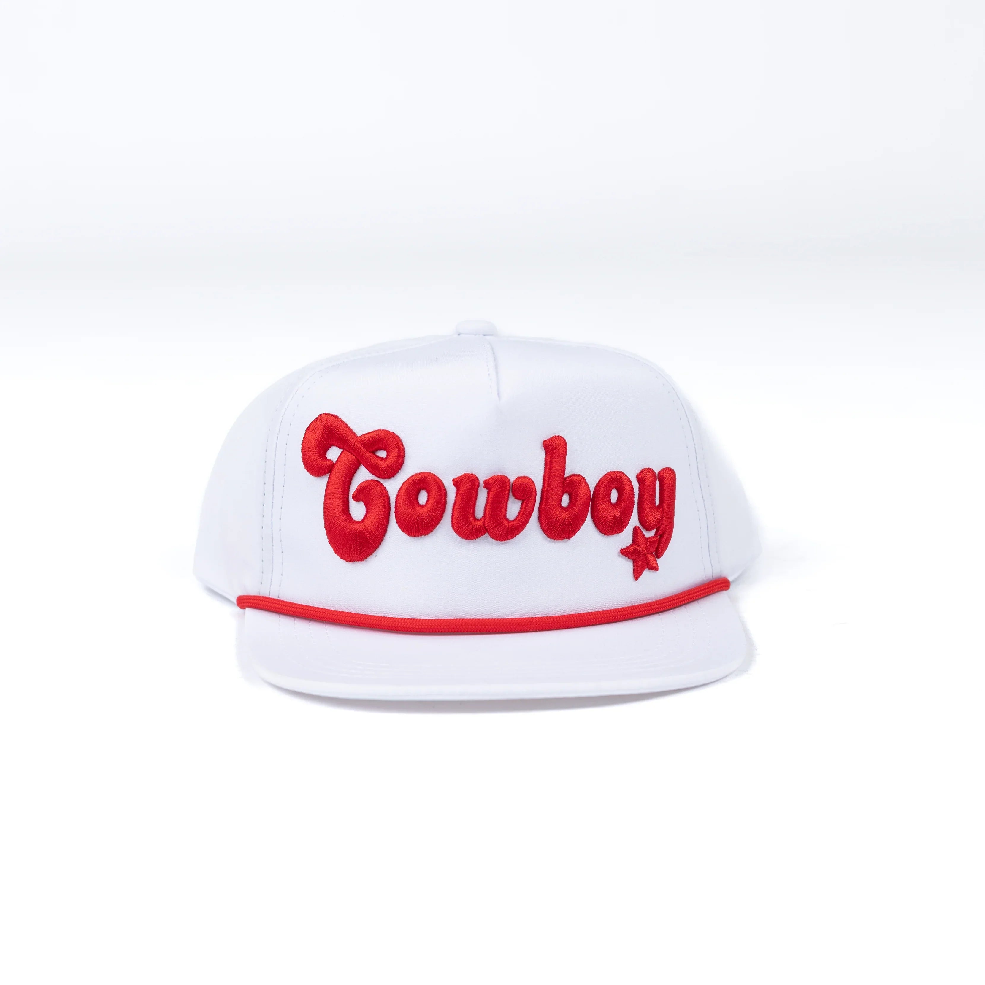 Youth Twisted Filly White "Cowboy" Cap