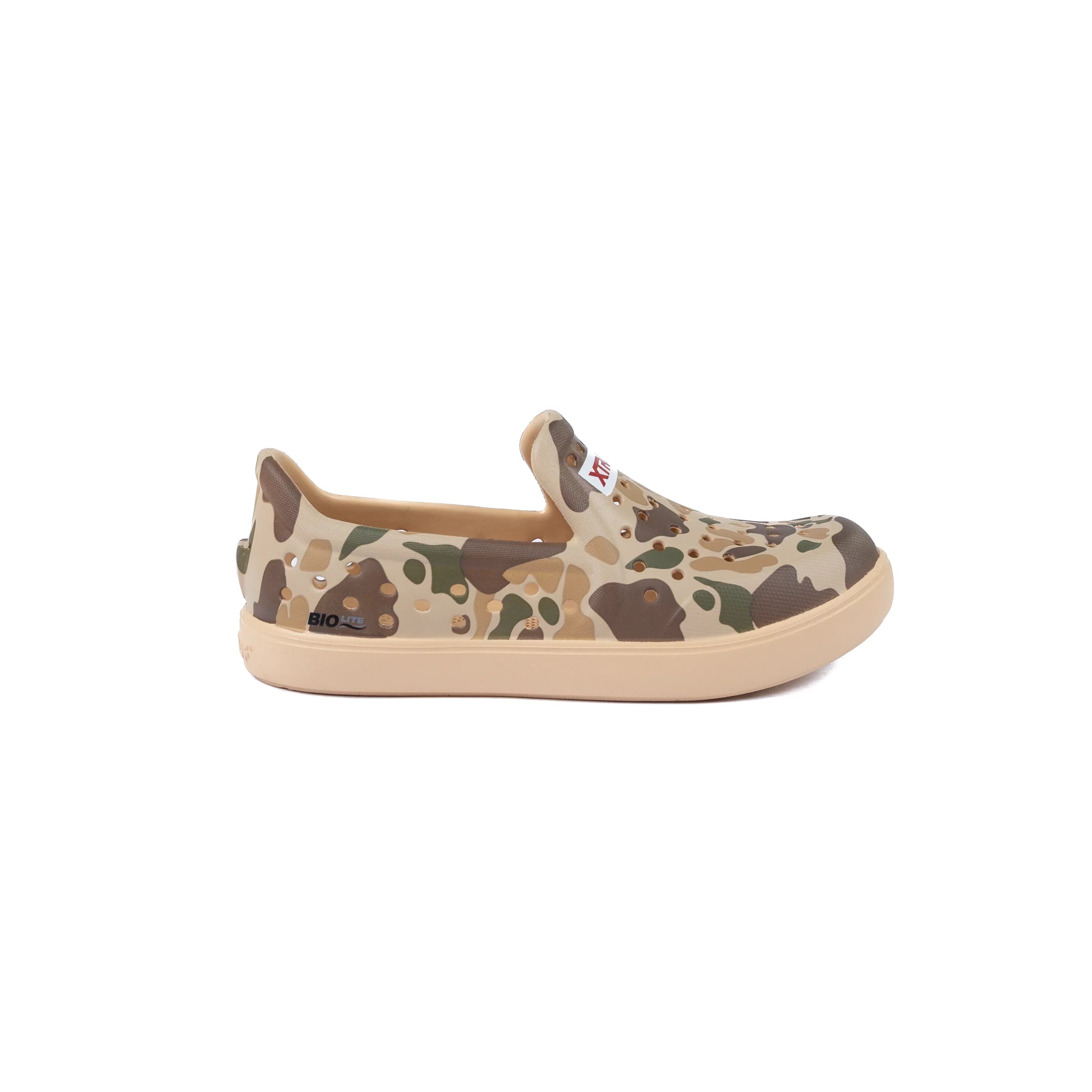 Youth XTRATUF Duck Camo 3" Tuf Cruiser Slip On Shoes XKTFCDCM