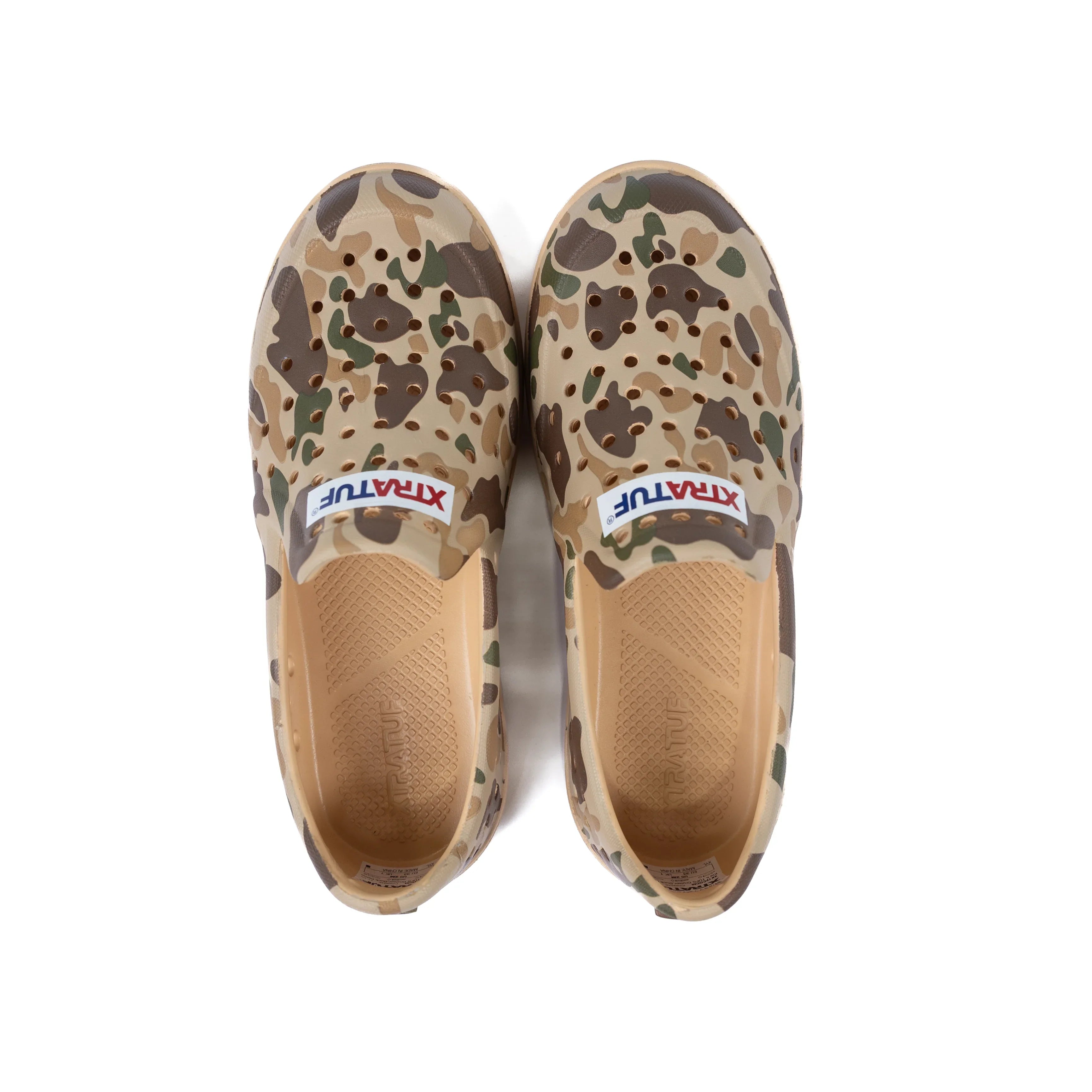 Youth XTRATUF Duck Camo 3" Tuf Cruiser Slip On Shoes XKTFCDCM