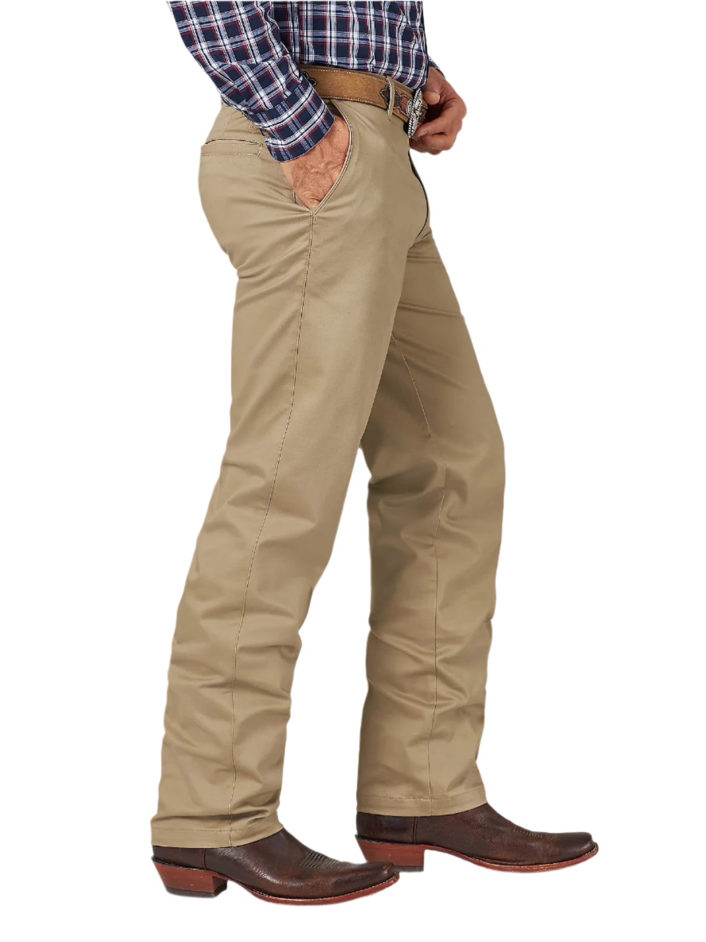 Wrangler Casuals® Flat Front Relaxed Fit Pants