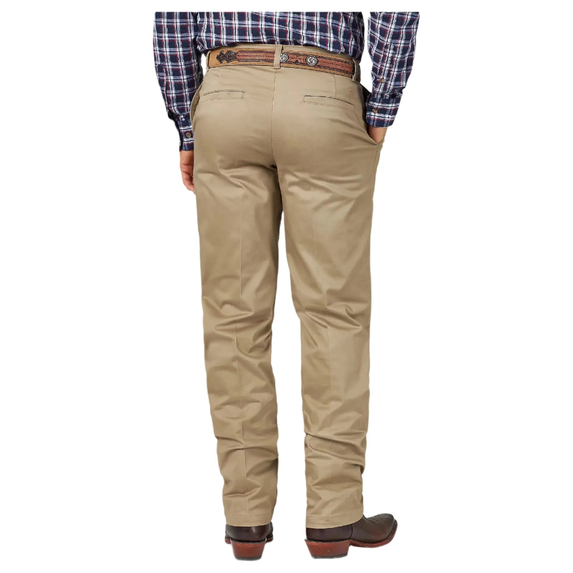 Men's Wrangler Casuals® Flat Front Relaxed Fit Pants 1000096KH - Crazy House Western Wear