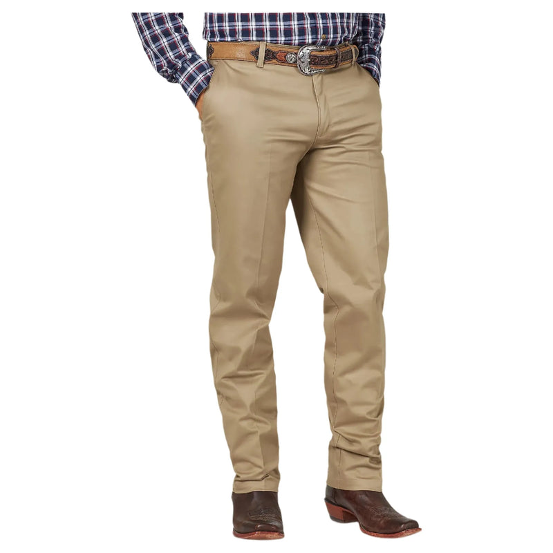 Men's Wrangler Casuals® Flat Front Relaxed Fit Pants 1000096KH - Crazy House Western Wear