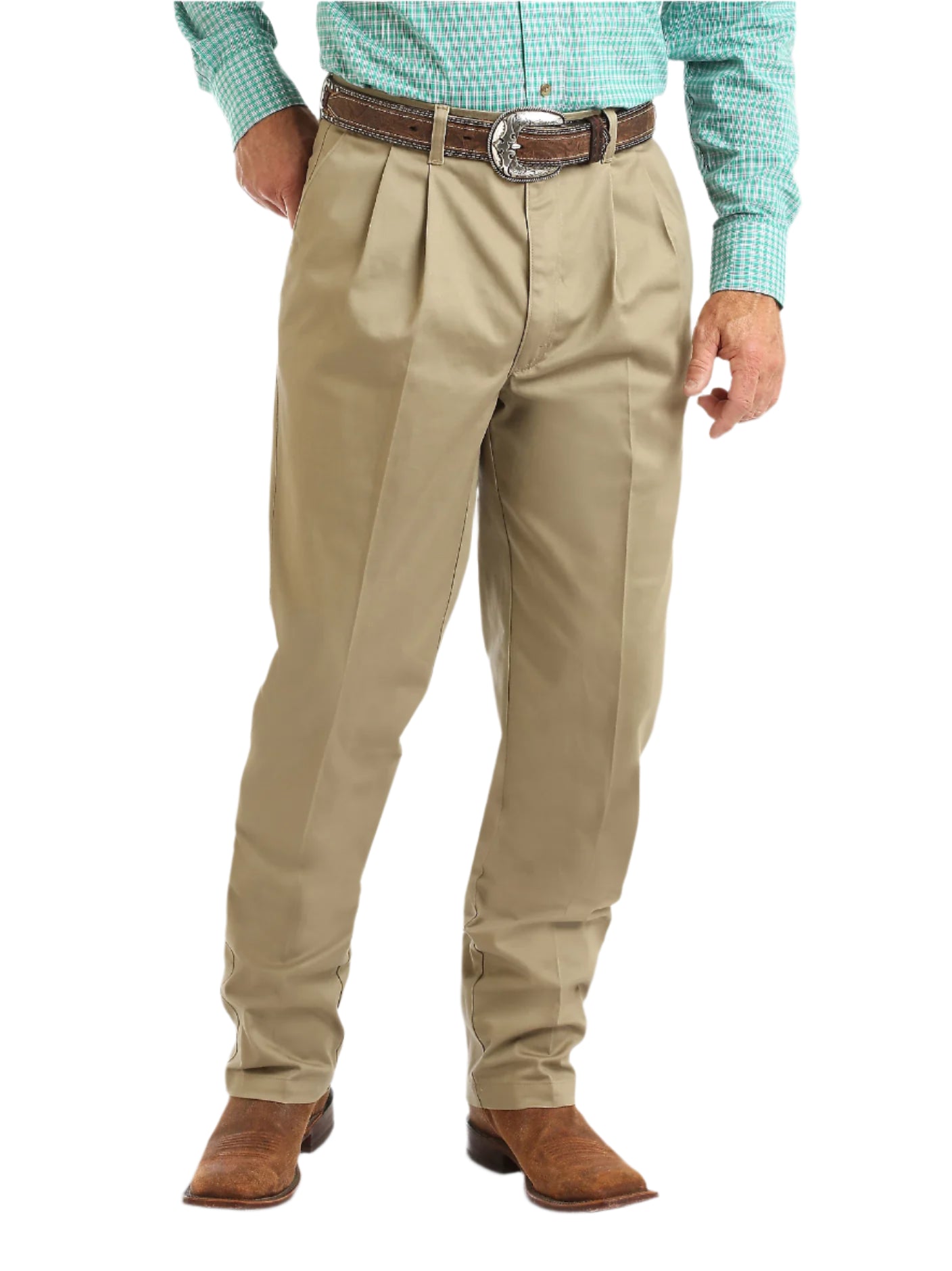 Wrangler Casuals® Pleated Front Relaxed Fit Pants