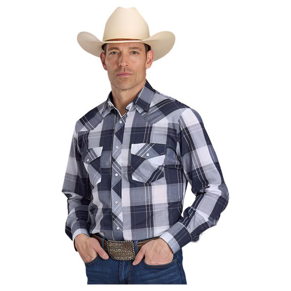 Men's Roper Classic Snap Shirt 01-001-0101-2018 - Crazy House Western Wear
