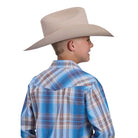 Men's Roper Long Sleeve Woven Plaid Snap Up Shirt 01-030-0101-2020