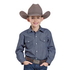 Boy's Roper Long Sleeve Western Shirt