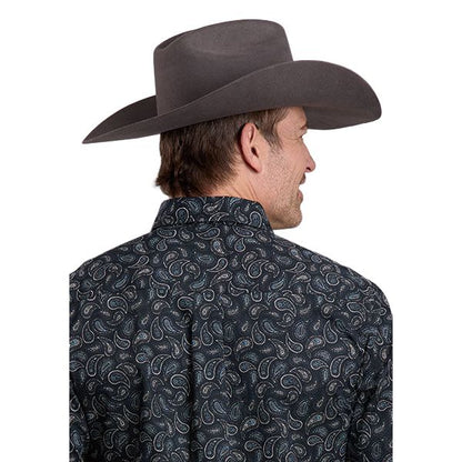 Men's Roper Long Sleeve Paisley Snap Shirt 03-001-0064-0730