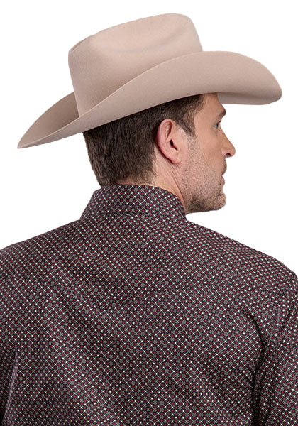 Men's Roper Long Sleeve Amarillo Snap Allover Print Shirt 03-001-0225-1019