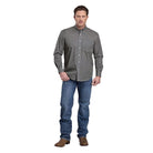 Men's Roper Long Sleeve Allover Amarillo Print Button Up Shirt 03-001-0326-1018