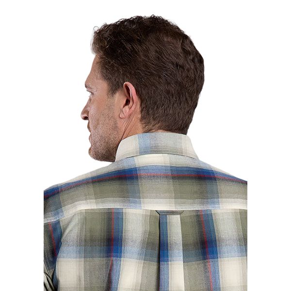Men's Roper Long Sleeve Amarillo Plaid Button Down Shirt 03-001-0379-1057