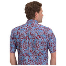 Men's Roper Short Sleeve Amarillo Allover Shirt 03-002-0326-4036 - Crazy House Western Wear