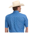 Men's Roper Short Sleeve Amarillo Allover Print Shirt 03-002-0326-4037 - Crazy House Western Wear