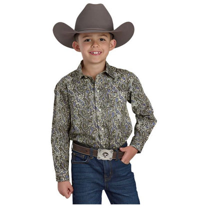 Boy's Roper Mirage Snap Shirt 03-030-0225-3023