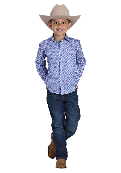 Boy's Roper Mirage Snap Shirt 03-030-0225-3025