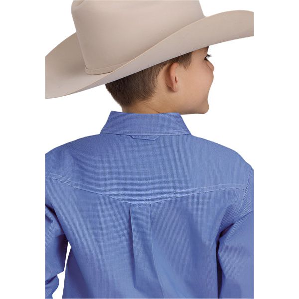 Boy's Roper Amarillo Button Shirt 03-030-0378-3103 - Crazy House Western Wear
