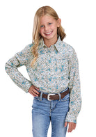 Girl's Long Sleeve Performance All Over Print Shirt 03-080-0064-0474