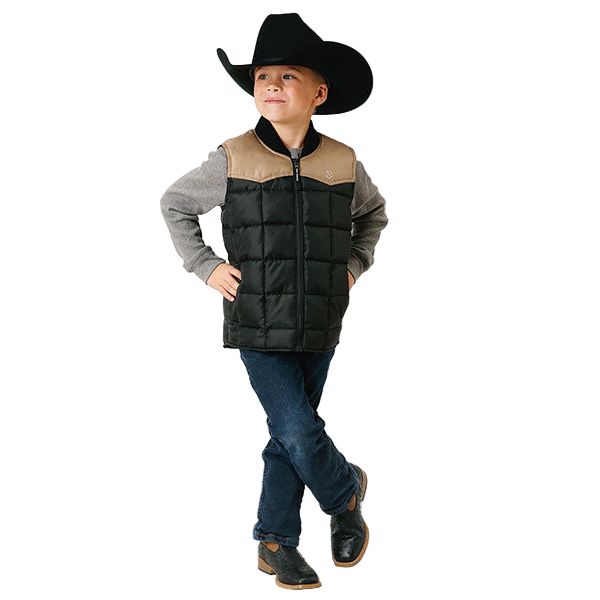 Boy's Roper Poly Filled Vest 03-397-0763-0534