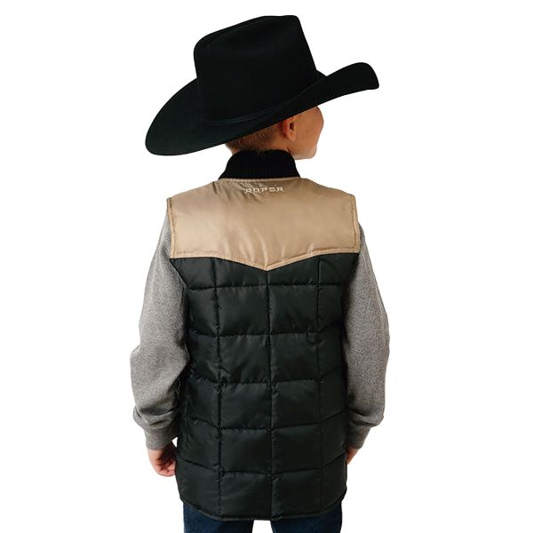 Boy's Roper Poly Filled Vest 03-397-0763-0534