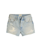 Women's Levi 501 Old Extended Vaca Light Wash Shorts 56327-0553