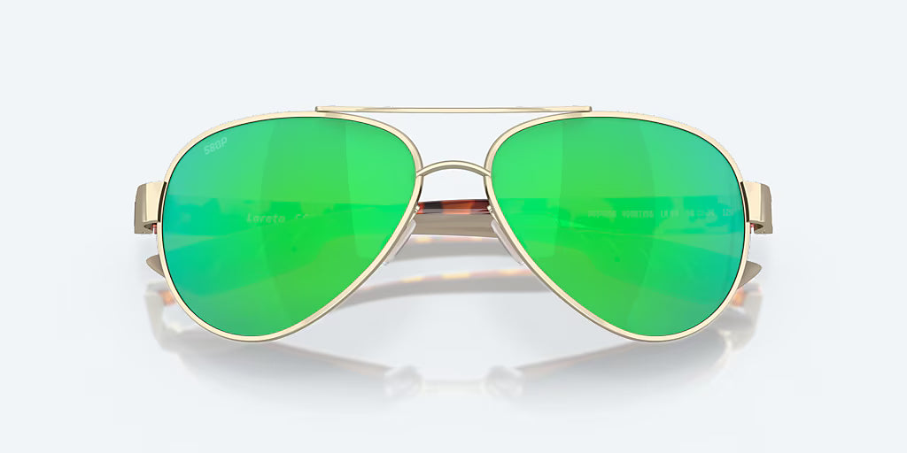 Costa Loreto Rose Gold with Green Polarized Lenses 06S4006-RG