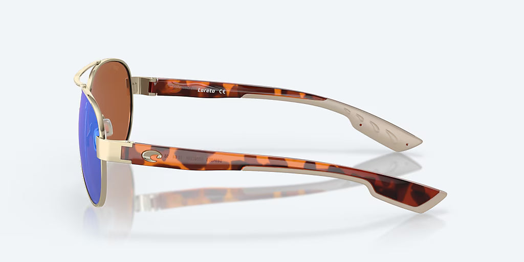 Costa Loreto Rose Gold with Green Polarized Lenses 06S4006-RG