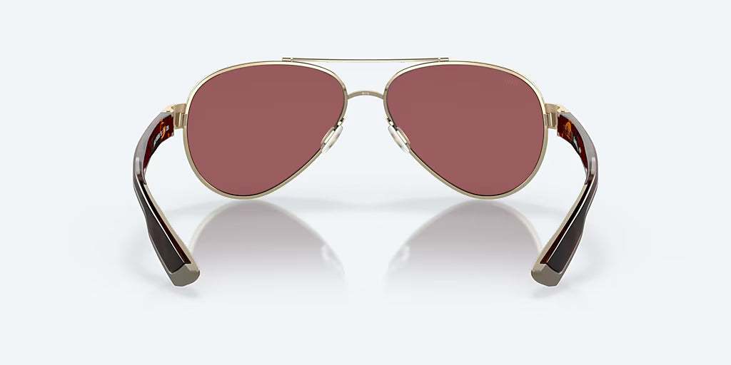 Costa Loreto Brushed Gold with Gold Polarized Lenses 06S4006-9825