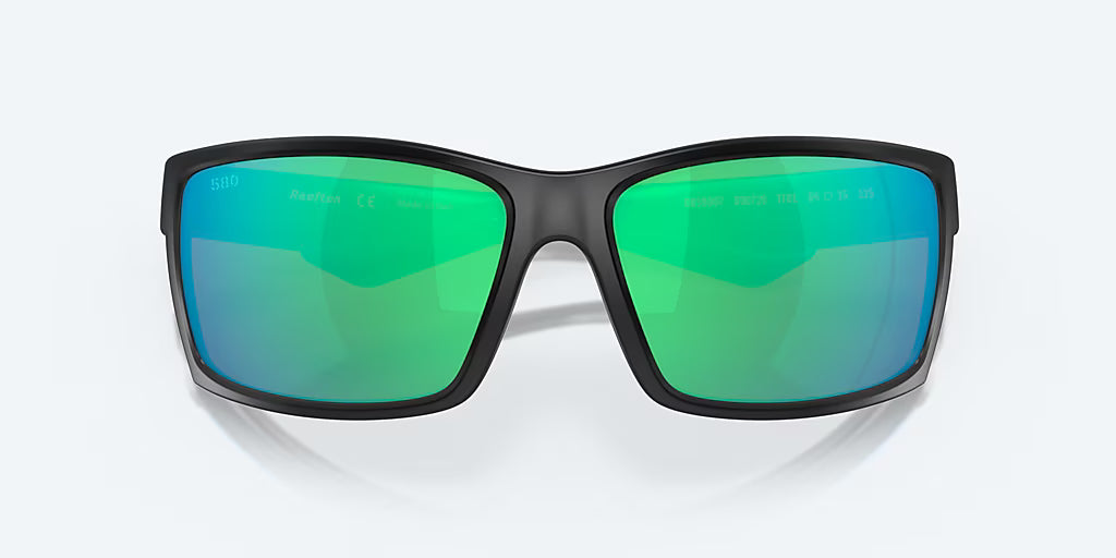 Costa Reefton Blackout with Green Polarized Lenses Sunglasses RFT 01 OGMGLP