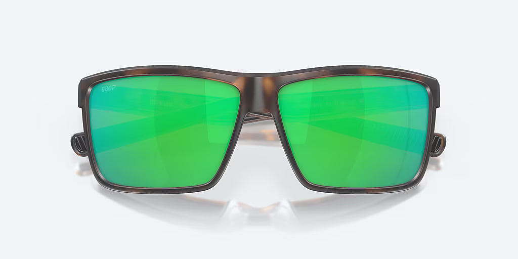Costa Rinconcito Matte Tortoise with Green Polarized Lenses 06S9016