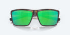 Costa Rinconcito Matte Tortoise with Green Polarized Lenses 06S9016