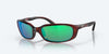 Costa Brine Tortoise and Green Mirror Polarized Sunglasses 06S9017-10TT