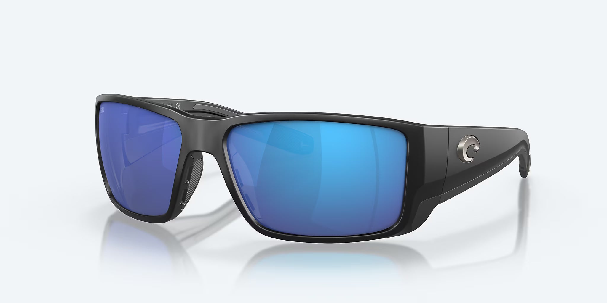 Costa Blackfin Pro Matte Black with Blue Polarized Lenses 06S9078-0160