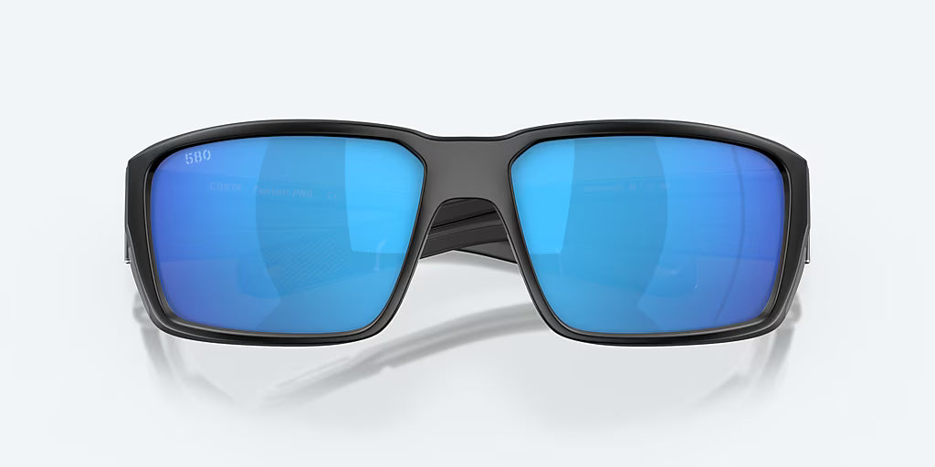 Costa Fantail Pro Matte Black with Blue 580G Polarized Lenses 06S9079-0160