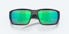 Costa Fantail Pro Matte Black with Green Polarized Lenses 06S9079
