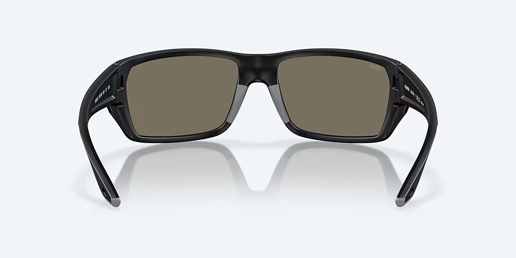 Costa Tailfin Matte Black with Blue Polarized Lenses 06S9113-TAILFIN60