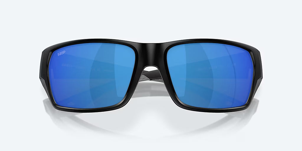 Costa Tailfin Matte Black with Blue Polarized Lenses 06S9113-TAILFIN