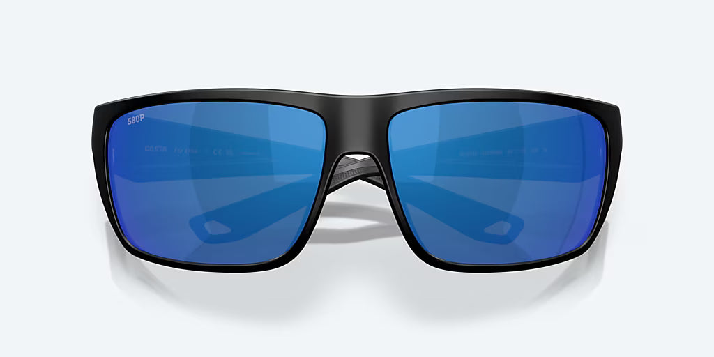 Costa Fly Line Matte Black with Blue Polarized Lenses 06S9129-91290264