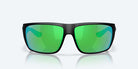 Costa Fly Line Matte Black With Green Polarized Lenses 06S9129-BLK