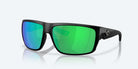 Costa Fly Line Matte Black With Green Polarized Lenses 06S9129-BLK
