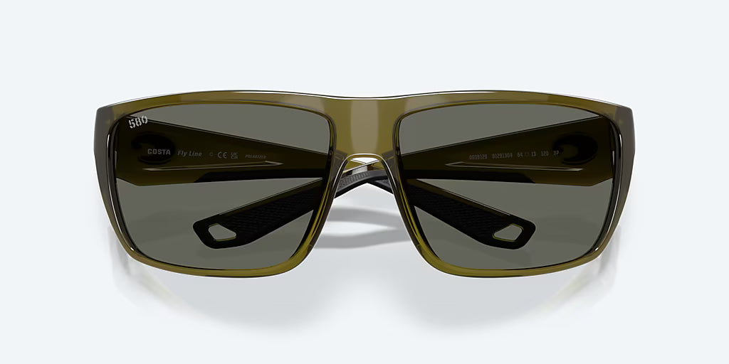 Costa Fly Line Seagrass with Gray Polarized Lenses 06S9129-91291364