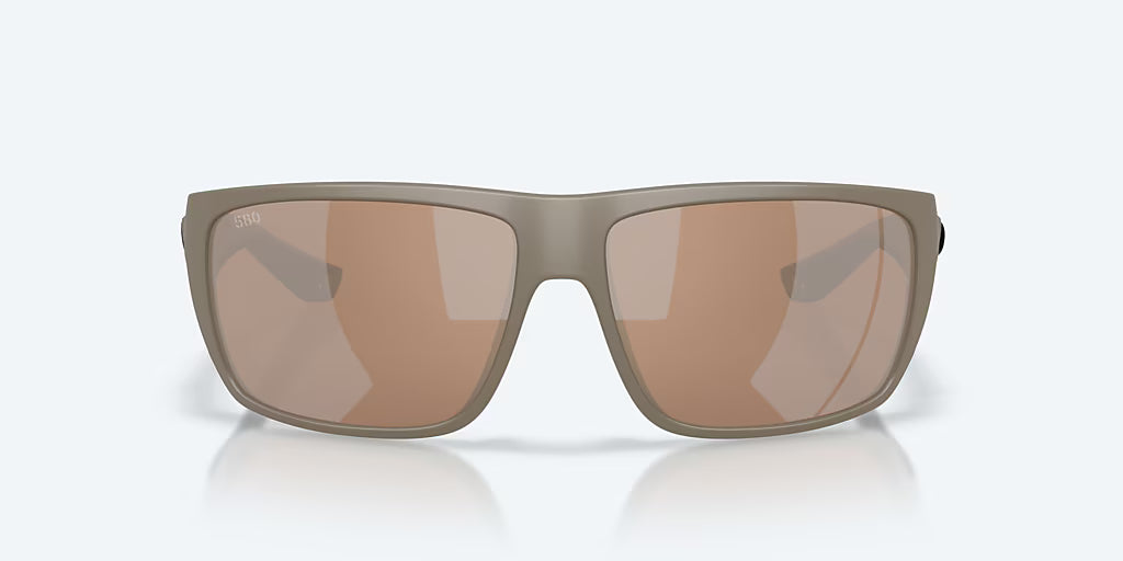 Costa Fly Line Matte Sand with Copper Silver Polarized Sunglasses 06S9129-9129