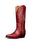 Tecovas Women's Scarlet Cowhide The Annie Snip Toe Boot W20007SCR