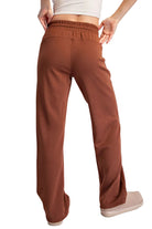Rae Mode Women's Modal Scuba Cropped Wide Pant