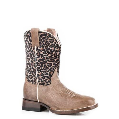 Girl's Roper Cheetah Print Boots 